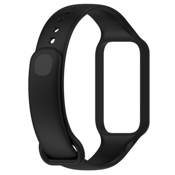 РЕМЕНЬ ДЛЯ XIAOMI REDMI SMART BAND 2 / MI BAND 8 ACTIVE — ЧЕРНЫЙ