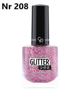 Golden Rose Extreme Glitter Shine lakier 208