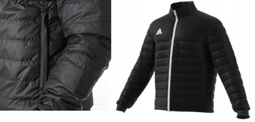 Мужская стеганая куртка adidas Entrada 22 IB6070 без капюшона, черная M