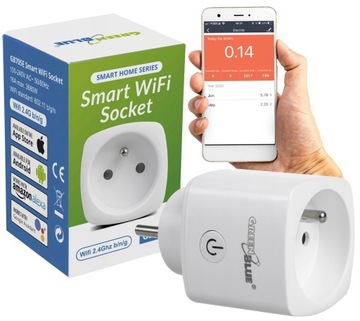 LICZNIK ENERGII WATOMIERZ WIFI ZDALNE STEROWANIE 3680W GreenBlue GB720