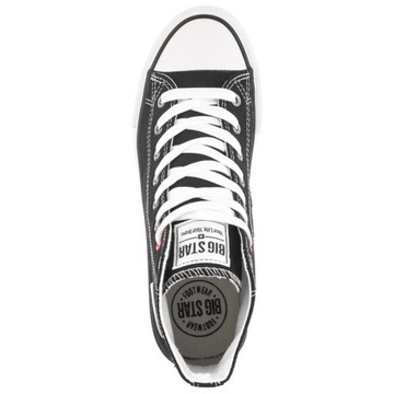 Buty Damskie Trampki Big Star T274027 Czarne