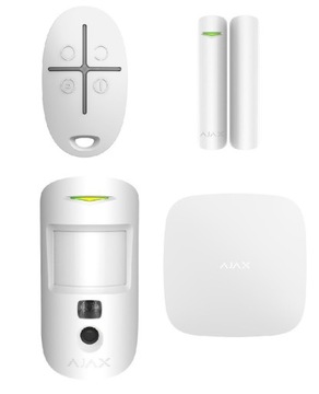 Bezprzewodowy system alarmowy zestaw alarmowy AJAX HUB 2 Plus DoorProtect
