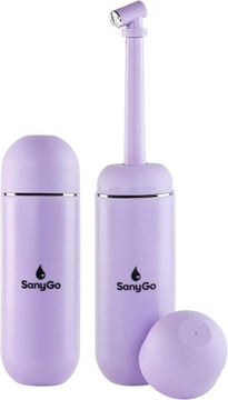Современное портативное дорожное биде объемом 380 мл с легкой дорожной сумкой SanyGo
