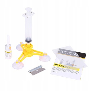 КОМПЛЕКТ ДЛЯ РЕМОНТА АВТОМОБИЛЬНЫХ СТЕКЛОВ РЕМОНТНЫЙ КЛЕЙ