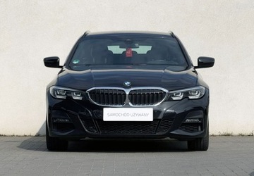BMW Seria 3 G20-G21 Touring 2.0 320d 190KM 2022 BMW Seria 3 320d 190km M Pakiet HeadUp Kamera cofania Kola 19 cali Alcanta, zdjęcie 3