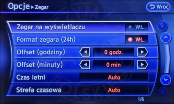 INFINITI EX POLISH МЕНЮ КАРТА X9HDD EU