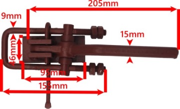 БОКОВОЙ ЗАЖИМ ПРИЦЕПА ЗАЖИМ L+R D-35 D-47