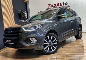 Ford Kuga II SUV Facelifting 2.0 TDCi 120KM 120KM 2019 Ford Kuga ST-LINE ZAREJESTROWANY AUTOMAT gwarancja bezwypadkowa