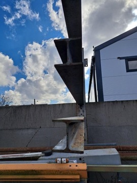 Консольная стойка из двутавров