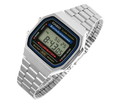 ZEGAREK MĘSKI CASIO RETRO VINTAGE A168 WA + BOX