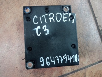 CITROEN C3 МОДУЛЬ ДАТЧИКА ПОДУШКИ БЕЗОПАСНОСТИ 9647794180 #