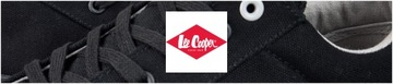 Trampki Męskie LEE Cooper Czarne Wygodne Stylowe Tenisówki buty 2148M 44