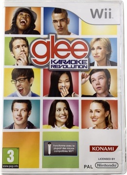 GLEE KARAOKE REVOLUTION płyta ideał- komplet NINTENDO WII