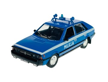 KOLEKCJA PRL FSO POLONEZ MILICJA 1:43 METALOWY NOWY MODEL