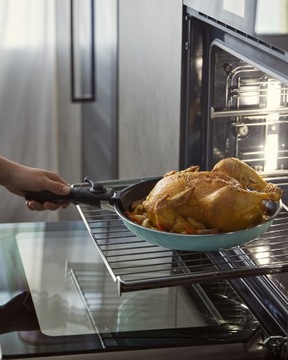 Набор кастрюль со съемной ручкой 16+18+20см.