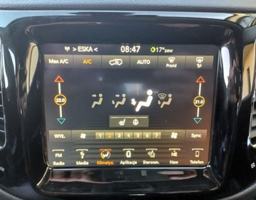 Jeep Compass II SUV 1.4 Multiair 170KM 2019 Jeep Compass 1.4 TMair Limited 4WD 170kM Salon Polska F.Vat 23 1.4 Benzyna, zdjęcie 17