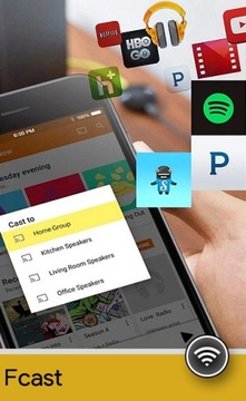 FCAST CHROMECAST 3 HDMI WIFI AIRPLAY MIRACAST