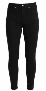 Spodnie jeansy damskie czarne Topshop Black 24/30