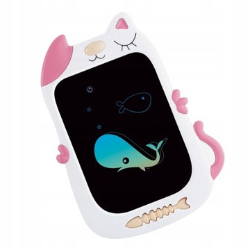 8,5 cala Erase Color Handwriting Tools Cat Shape