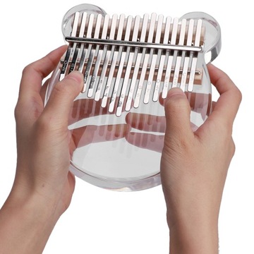 Прозрачный акриловый набор фортепиано Kalimba Thumb Piano