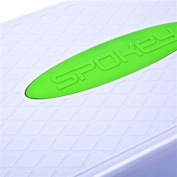 Двухступенчатая ступенька Spokey Basic IV бело-зеленая 92