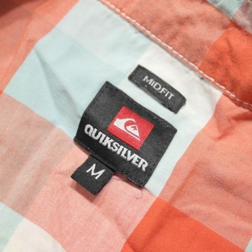 QUIKSILVER _ FIRMOWA KRÓTKA KOSZULA Z LOGO _ M/L