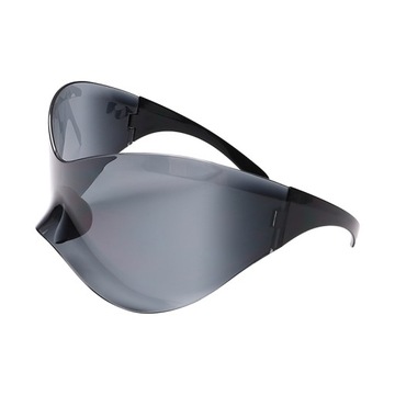 Ponadgabarytowe futurystyczne okulary cyberpunk m1