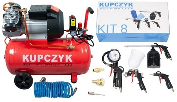 Kompresor Sprężarka 50L Kupczyk ZVA 50 370 L/min