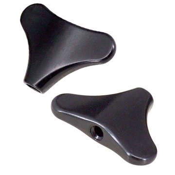 de-Durable 6 шт., кнопки с электрическими головками, ручка, ручка для ремонта, черный цвет