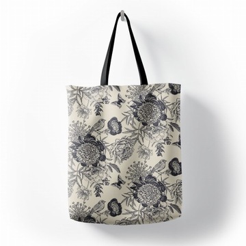 TORBA - Grafika w kwiaty