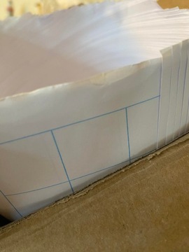 Клетчатая бумага для флипчарта