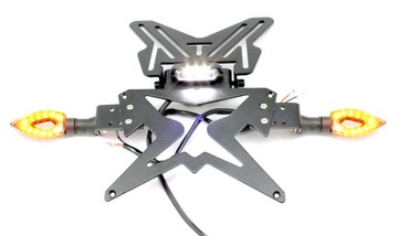 Монтаж платы и подсветка + поворотники