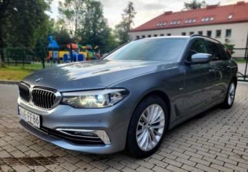 BMW Seria 5 G30-G31 2018 BMW Seria 5 SKORA Masaz foteli Kamera Nawigacja Reg Zawiesenie 2.0 190KM, zdjęcie 2