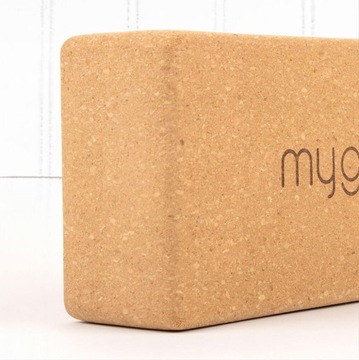 блок для йоги Myga Cork Block