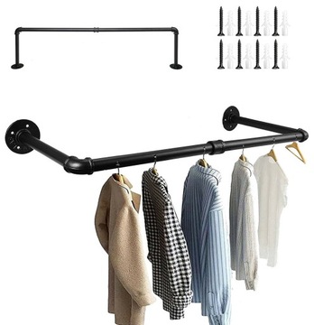 Настенная настенная одежда вешалка подвеса 80 см