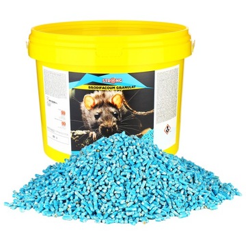 TRUTKA NA SZCZURY I MYSZY STRONG 5KG GRANULAT