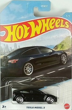 HOT WHEELS TESLA MODEL 3 LUXURY SEDANS HDH14