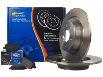 ЗАДНИЕ КОЛОДКИ KRAFT DISCS ЗАДНИЕ FORD FOCUS II GALAXY 2 S-MAX MONDEO MK4 IV