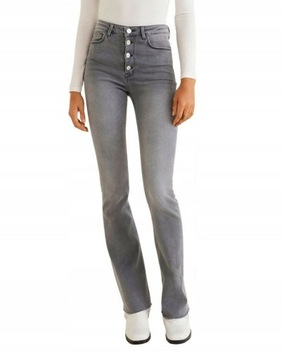 Mango fry JEANS GUZIKI SPODNIE XXS