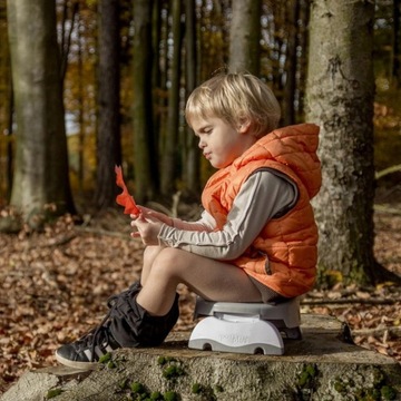 Potette Plus TOURIST Potty 2в1 Чехол на сиденье унитаза + впитывающие вставки