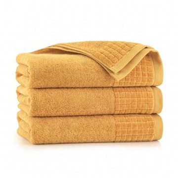 Ręcznik Zwoltex PAULO3 70x140 bawełna MUSZTARDOWY