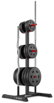 Прочная подставка для грифов, олимпийские блины для упражнений весом 400 кг.