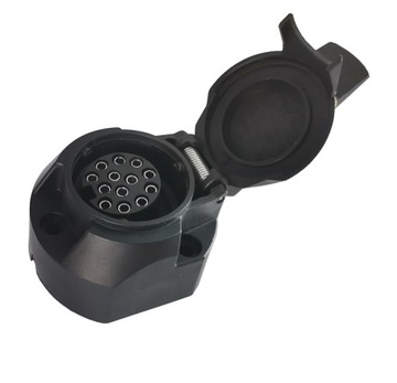 GNIAZDO ELEKTRYCZNE PRZYCZEPY 13 PIN + USZCZELKA