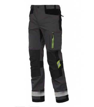 ELASTYCZNE Spodnie Robocze BHP Do Pasa Męskie STRETCH BoSafety TENSION R.54