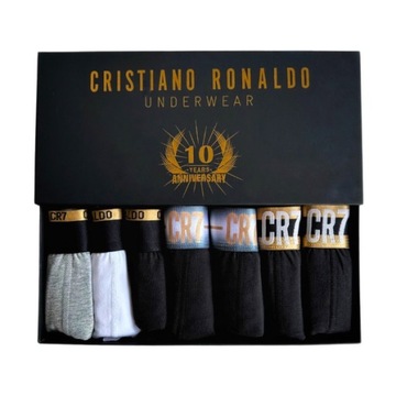 МУЖСКИЕ БОКСЕРЫ CRISTIANO RONALDO CR7 ORIGINAL ANNIVERSARY, 7 ПАКЕТ M