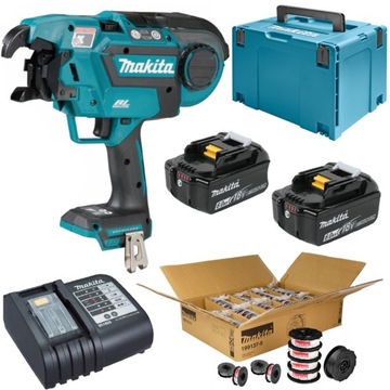 MAKITA WIĄZARKA ZBROJEŃ DTR180ZJ 2x6Ah MEGA MOC + DRUT KARTON