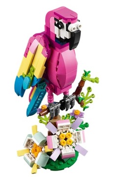 LEGO 31144 CREATOR 3IN1 ЭКЗОТИЧЕСКАЯ РОЗОВАЯ РЫБА-ЛЯГУШКА-ПОПУГАЙ