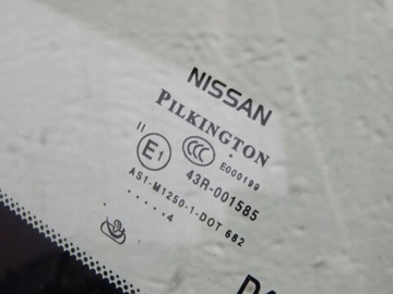 NISSAN JUKE 2014 SKLO (OKNO) PŘEDNÍ ČELNÍ ORIGINÁLNÍ