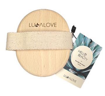 Щетка для сухого массажа LULLALOVE tampico