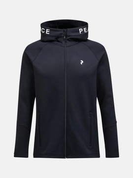 Peak Performance Bluza Męska Rider Zip Hood Black XXL
